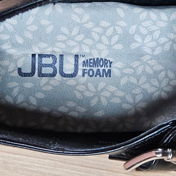 NoBo Black Mary Jane Platform Lug Buckle Strap Shoe Womens 9 Whimsigoth JBU Sole - Picture 6 of 7